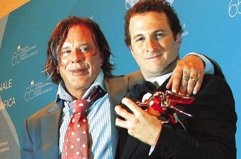 Mickey Rourke, Darren Aronofsky